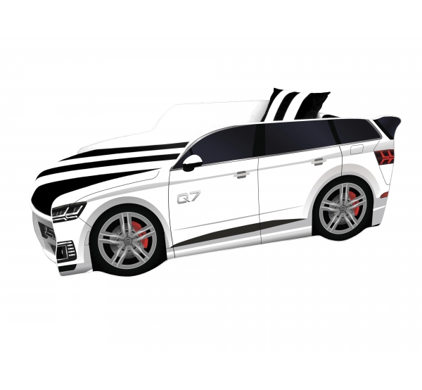 Кровать -машинка Premium Audi +матрас Viorina-Deko
